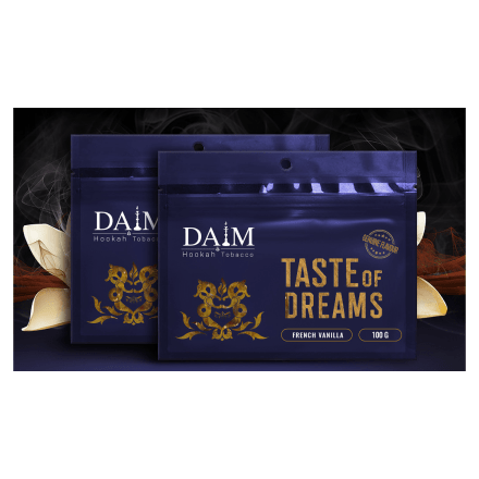 Табак Daim - French Vanilla (Французская Ваниль, 100 грамм) купить в Тольятти