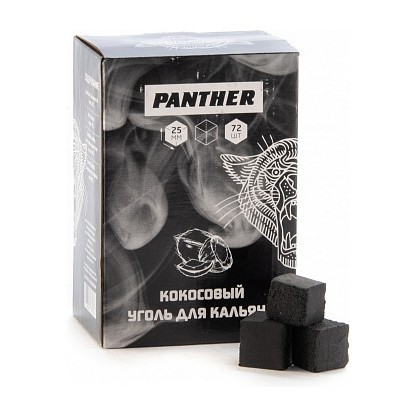 Уголь Panther (25 мм, 72 кубика) купить в Тольятти