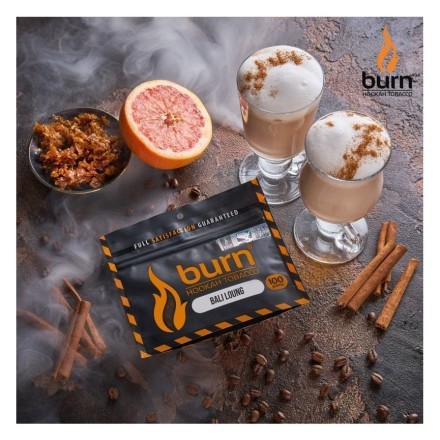 Табак Burn - Bali Lounge (Латте и Грейпфрут, 100 грамм) купить в Тольятти