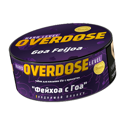 Табак Overdose - Goa Feijoa (Фейхоа с Гоа, 25 грамм) купить в Тольятти
