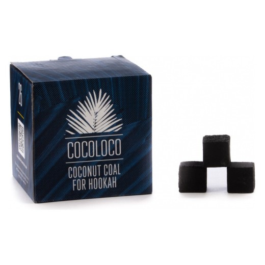 Уголь CocoLoco (26 мм, 64 кубика) — 