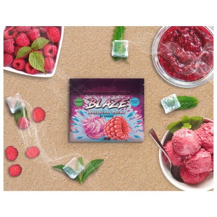Смесь Blaze Medium - Raspberry Cream (Малиновое Мороженное, 50 грамм) купить в Тольятти