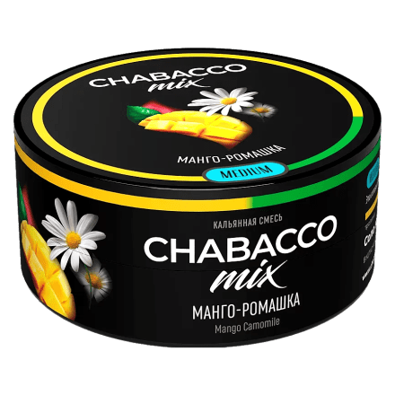 Смесь Chabacco MIX MEDIUM - Mango Camomile (Манго - Ромашка, 25 грамм) купить в Тольятти