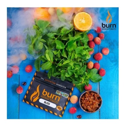 Табак Burn - Bliss (Личи с Мятой, 100 грамм) купить в Тольятти