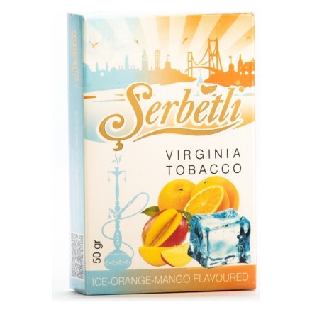 Табак Serbetli - Ice Orange Mango (Апельсин Манго со Льдом, 50 грамм, Акциз) купить в Тольятти