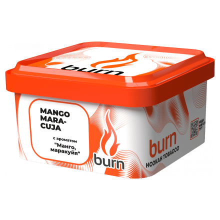 Табак Burn - Mango Maracuja (Манго и Маракуйя, 200 грамм) купить в Тольятти