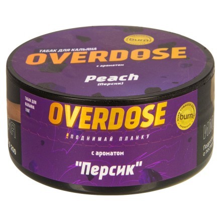 Табак Overdose - Peach (Персик, 100 грамм) купить в Тольятти