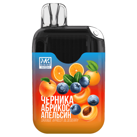 MIKING - Черника Абрикос Апельсин (Orange Apricot Blueberry, 6000 затяжек) купить в Тольятти