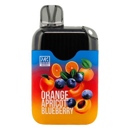 MIKING - Черника Абрикос Апельсин (Orange Apricot Blueberry, 6000 затяжек) купить в Тольятти