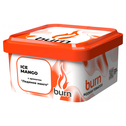 Табак Burn - Ice Mango (Ледяное Манго, 200 грамм) купить в Тольятти