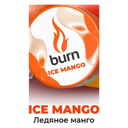 Табак Burn - Ice Mango (Ледяное Манго, 200 грамм) купить в Тольятти