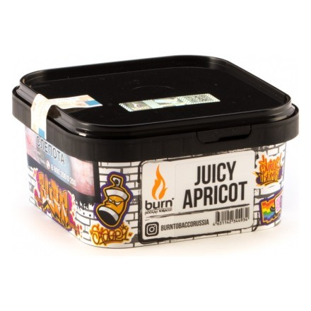 Табак Burn - Juicy Apricot (Сочный Абрикос, 200 грамм) купить в Тольятти