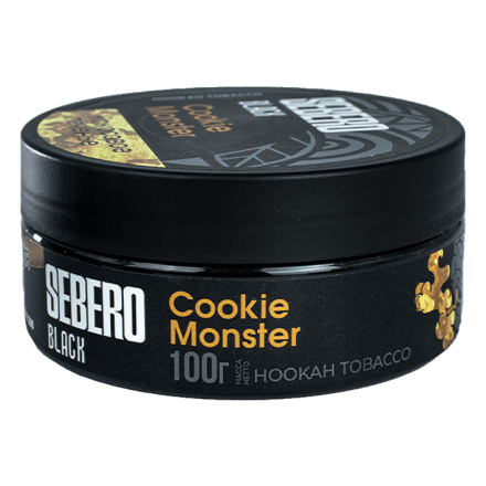 Табак Sebero Black - Cookie Monster (Кокосовое Печенье, 100 грамм) купить в Тольятти
