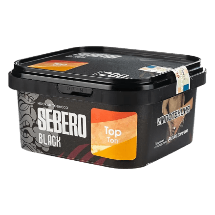 Табак Sebero Black - Тop (Топ, 200 грамм) купить в Тольятти