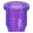 Колба Vessel Glass - Ёлка Кристалл (Фиолетовая) купить в Тольятти