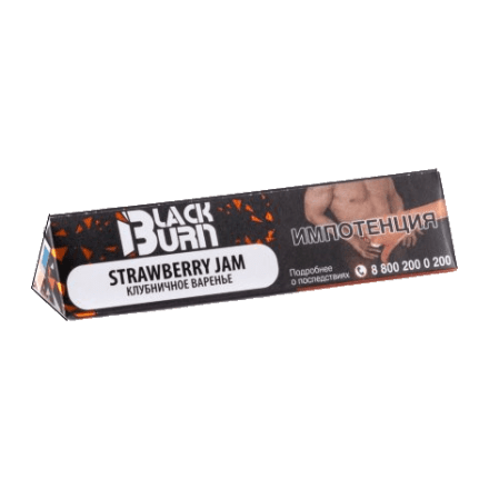 Табак BlackBurn - Strawberry Jam (Клубничное Варенье, 25 грамм) купить в Тольятти