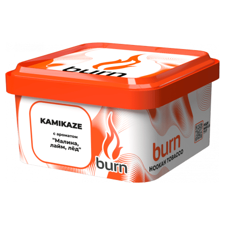 Табак Burn - Kamikaze (Лайм Малина Лед, 200 грамм) купить в Тольятти