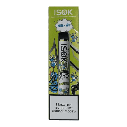 ISOK PRO - Киви Айс (Kiwi Ice, 2000 затяжек) купить в Тольятти