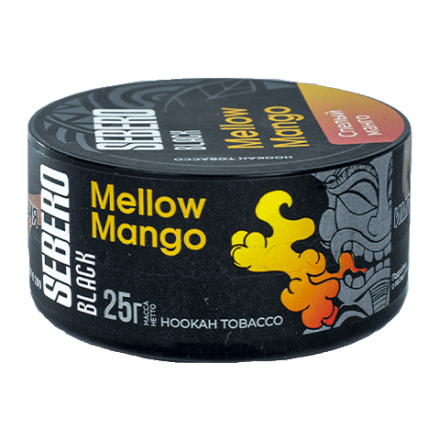 Табак Sebero Black - Mellow Mango (Спелый Манго, 25 грамм) купить в Тольятти