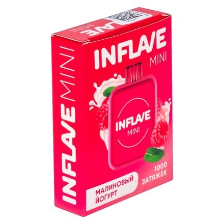 INFLAVE MINI - Малиновый Йогурт (1000 затяжек) купить в Тольятти