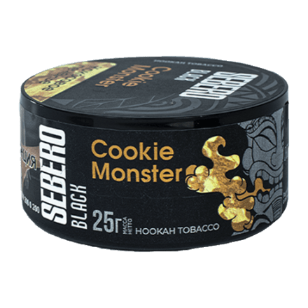 Табак Sebero Black - Cookie Monster (Кокосовое Печенье, 25 грамм) купить в Тольятти