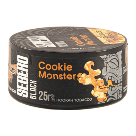 Табак Sebero Black - Cookie Monster (Кокосовое Печенье, 25 грамм) купить в Тольятти