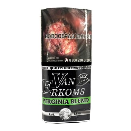 Табак сигаретный Van Erkoms - Virginia Blend (40 грамм) купить в Тольятти