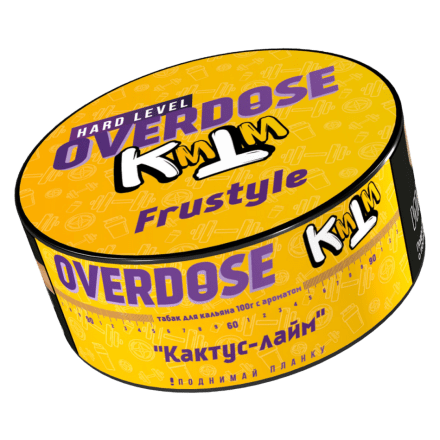 Табак Overdose - Frustyle (Кактус-Лайм, 100 грамм) купить в Тольятти