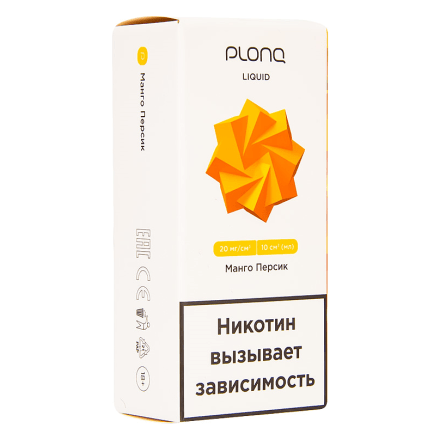 Жидкость PLONQ - Манго Персик (10 мл, 2 мг) купить в Тольятти