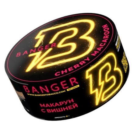 Табак Banger - Cherry Macaroon (Макарун с Вишней, 100 грамм) купить в Тольятти