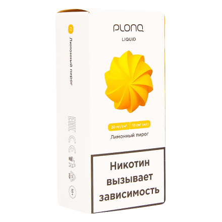 Жидкость PLONQ - Лимонный Пирог (10 мл, 2 мг) купить в Тольятти