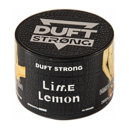 Табак Duft Strong - Lime Lemon (Лайм и Лимон, 40 грамм) купить в Тольятти