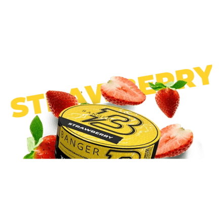 Табак Banger - Strawberry (Клубника, 100 грамм) купить в Тольятти