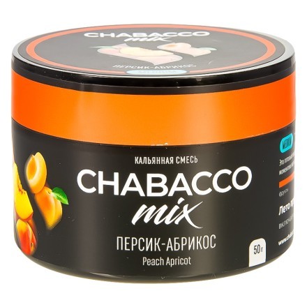 Смесь Chabacco MIX MEDIUM - Peach Apricot (Персик - Абрикос, 50 грамм) купить в Тольятти