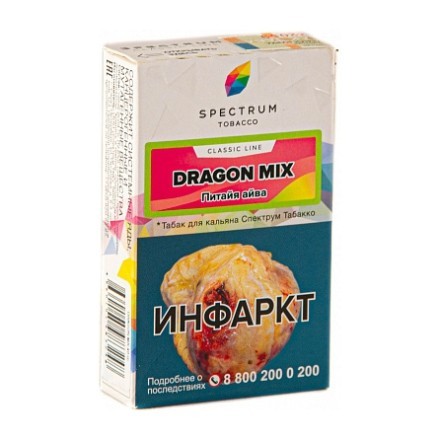 Табак Spectrum - Dragon Mix (Питайя Айва, 40 грамм) купить в Тольятти