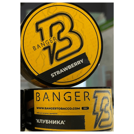 Табак Banger - Strawberry (Клубника, 25 грамм) купить в Тольятти