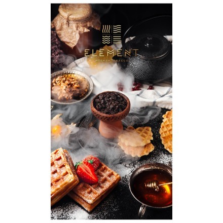 Табак Element Вода - Belgian Waffle (Бельгийская Вафля, 100 грамм) купить в Тольятти
