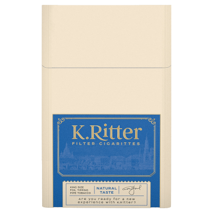 Сигариты K.Ritter - Natural Taste KingSize (Натуральный, 20 штук) купить в Тольятти