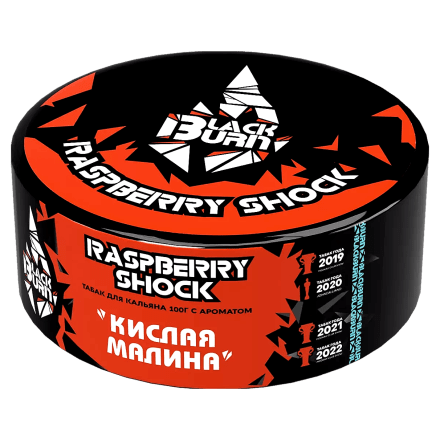 Табак BlackBurn - Raspberry Shock (Кислая Малина, 100 грамм) купить в Тольятти