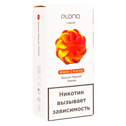Жидкость PLONQ - Вишня Персик Лимон (10 мл, 2 мг) купить в Тольятти