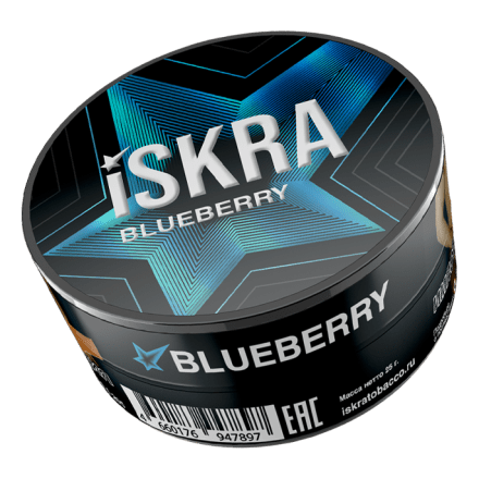 Табак Iskra - Blueberry (Черника, 25 грамм) купить в Тольятти