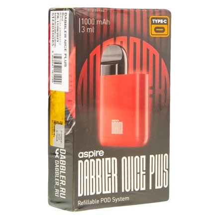 Электронная сигарета Brusko - Dabbler Nice Plus (Красный) купить в Тольятти
