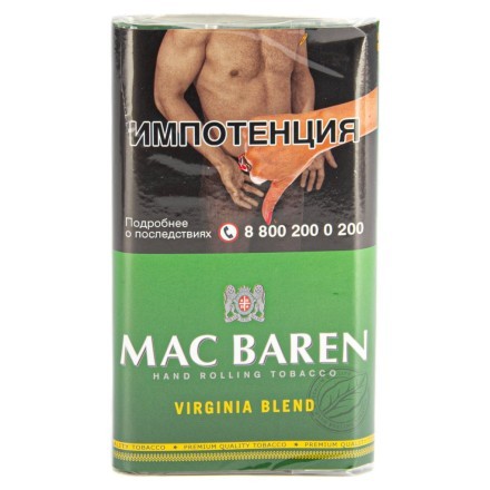 Табак сигаретный Mac Baren - Virginia Blend (40 грамм) купить в Тольятти