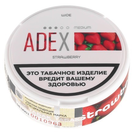 Табак жевательный ADEX MEDIUM - Strawberry (Клубника) купить в Тольятти