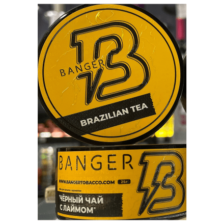 Табак Banger - Brazilian Tea (Чёрный Чай с Лаймом, 25 грамм) купить в Тольятти