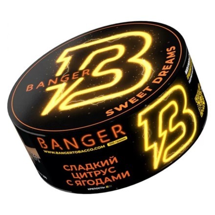 Табак Banger - Sweet Dreams (Сладкий Цитрус с Ягодами, 100 грамм) купить в Тольятти