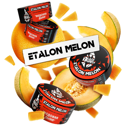 Табак BlackBurn - Etalon Melon (Медовая Дыня, 100 грамм) купить в Тольятти