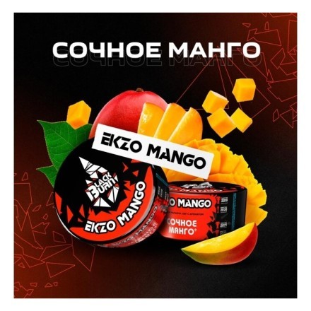 Табак BlackBurn - Ekzo Mango (Сочное Манго, 25 грамм) купить в Тольятти