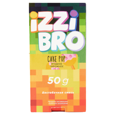 Смесь Izzi Bro - Cake Pop (Ягодное Пирожное, 50 грамм) купить в Тольятти