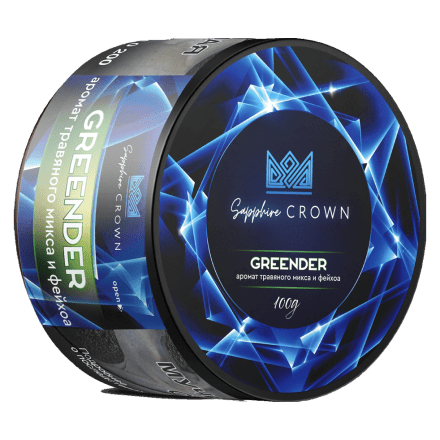 Табак Sapphire Crown - Greender (Травяной Микс и Фейхоа, 25 грамм) купить в Тольятти